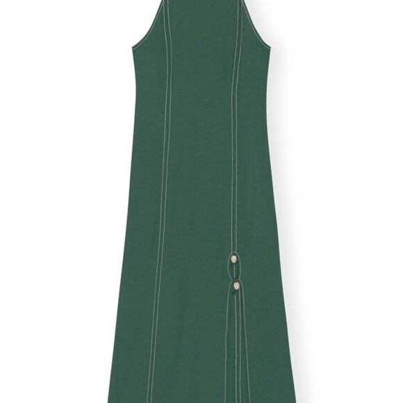 Ganni - Drapey Melange Maxi Dress - Picture 8 of 12